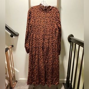 A New Day Long Sleeve Midi Dress